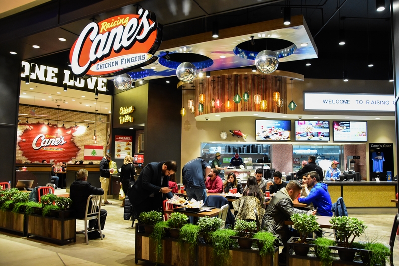Opening of Raising Cane's